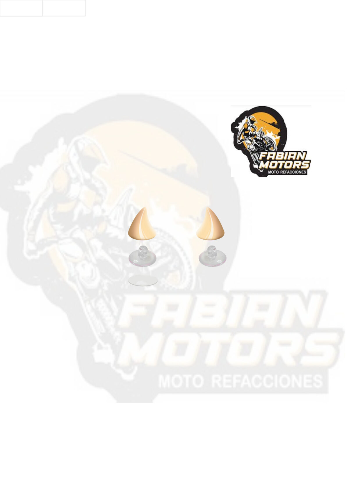 CUERNO PARA CASCO ROSA CLARO (PAR)