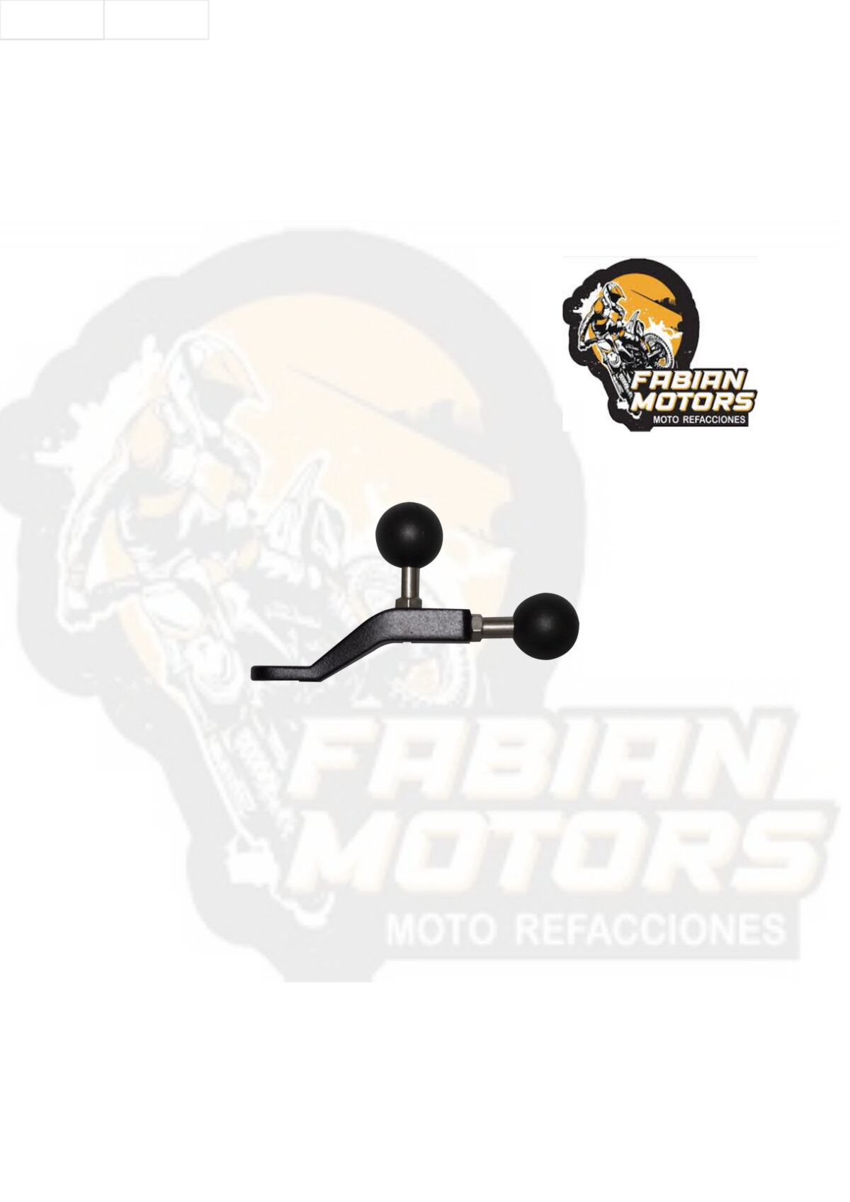 SOPORTE ESPEJO PARA CAMARAS DEPORTIVAS Y PORTA CELULARES BOLA DOBLE TIPO RAM SG044