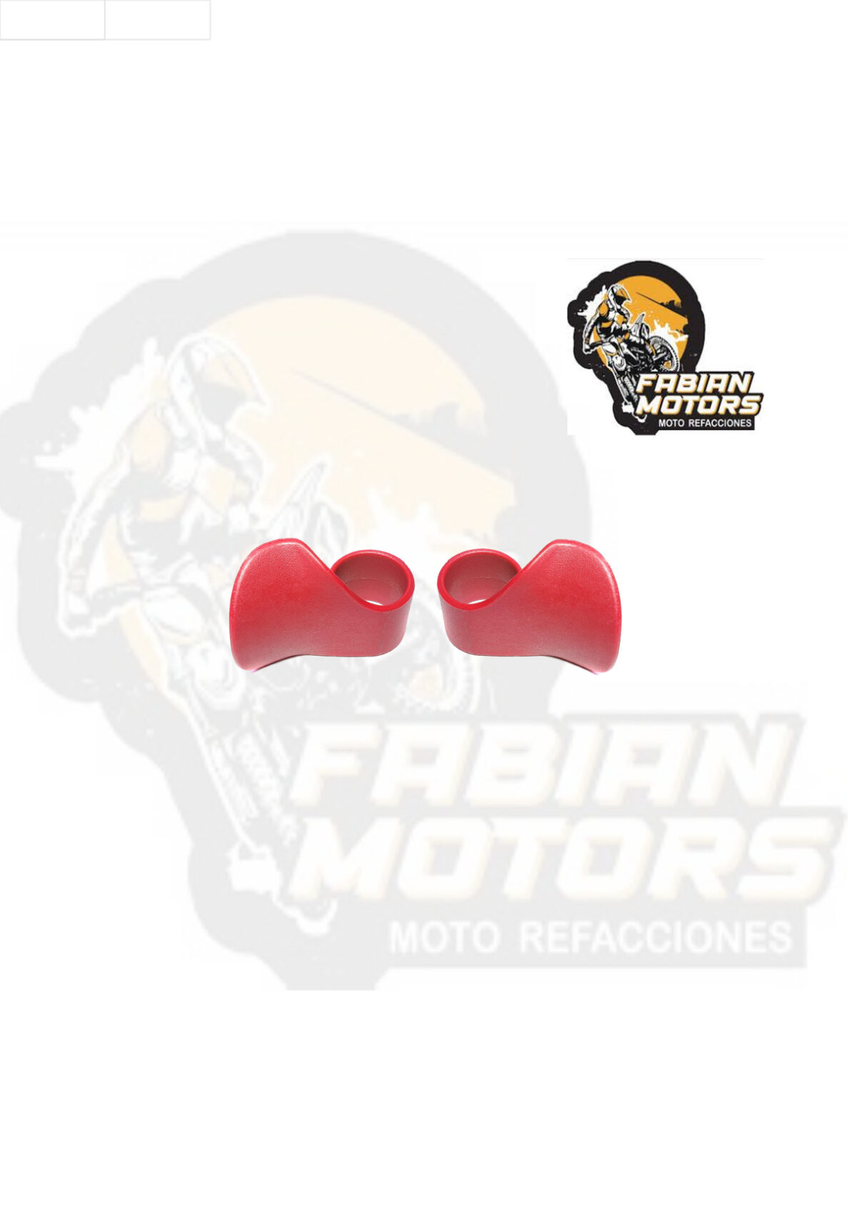 ASISTENTE ACELERADOR MOTO UNIVERSAL ROJO (BOLSA C/ 2 PIEZAS) (VENTA MINIMA POR BOLSA) (PRECIO POR PIEZA)