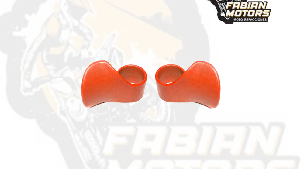 ASISTENTE ACELERADOR MOTO UNIVERSAL NARANJA (BOLSA C/ 2 PIEZAS) (VENTA MINIMA POR BOLSA) (PRECIO POR PIEZA)