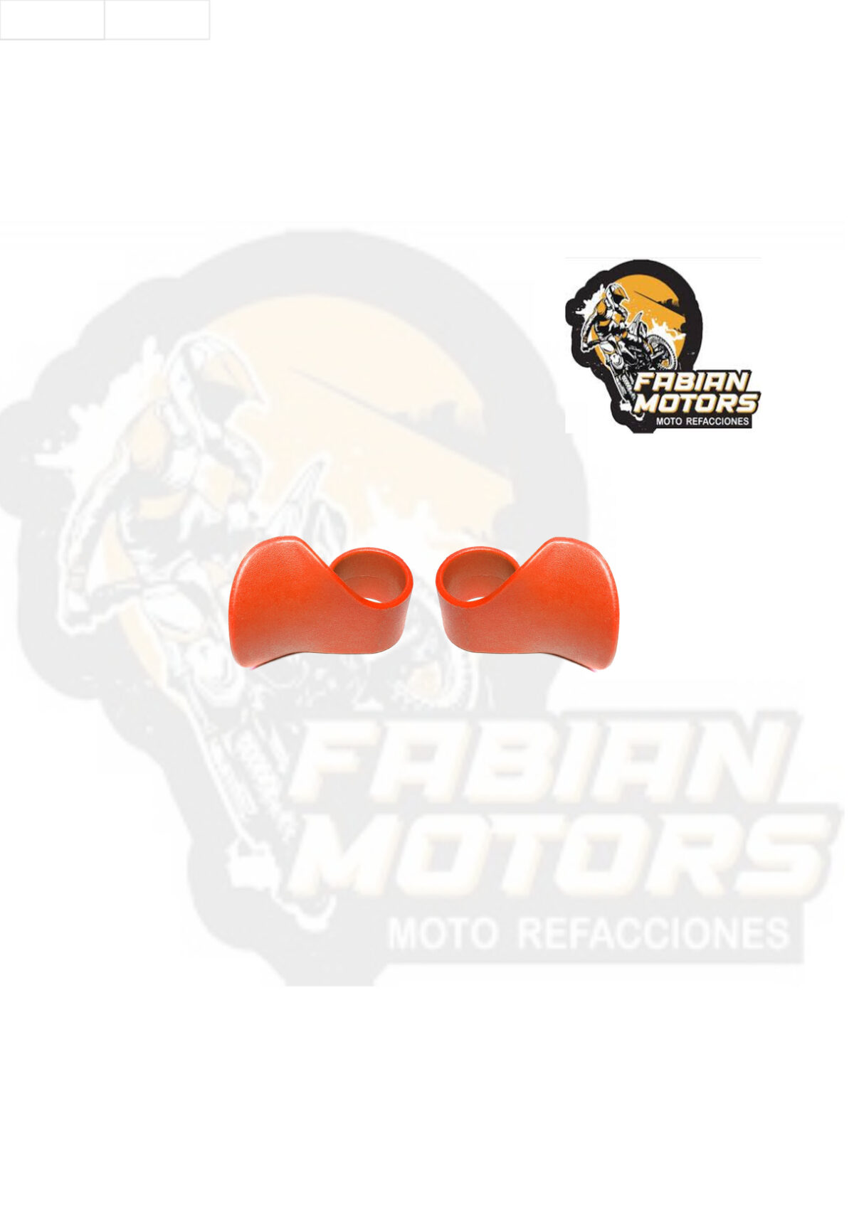 ASISTENTE ACELERADOR MOTO UNIVERSAL NARANJA (BOLSA C/ 2 PIEZAS) (VENTA MINIMA POR BOLSA) (PRECIO POR PIEZA)