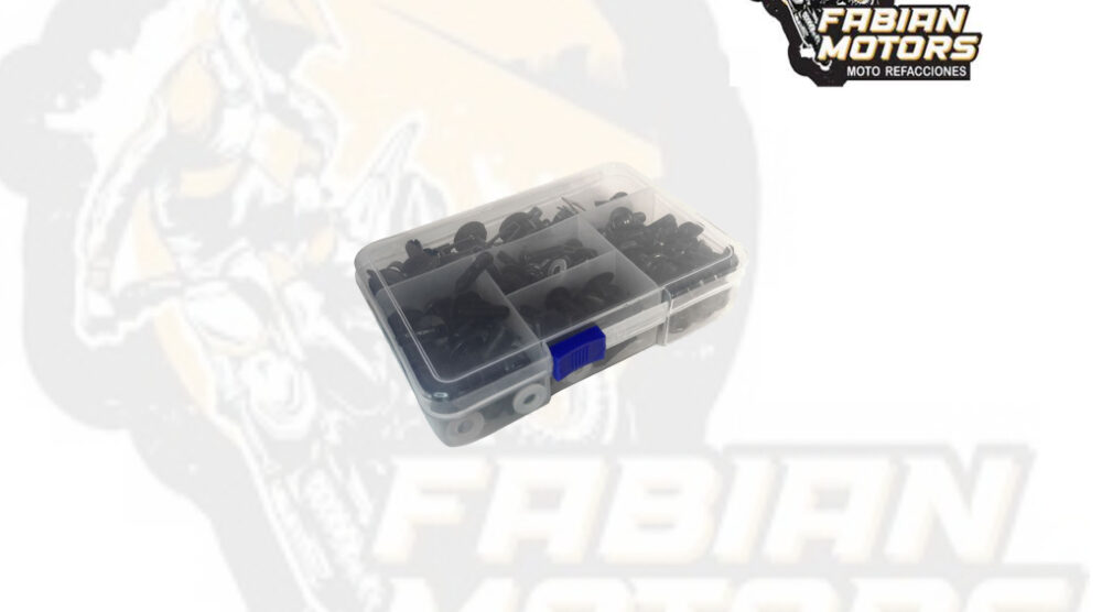 TORNILLOS UNIVERSALES NEGROS (JUEGO)