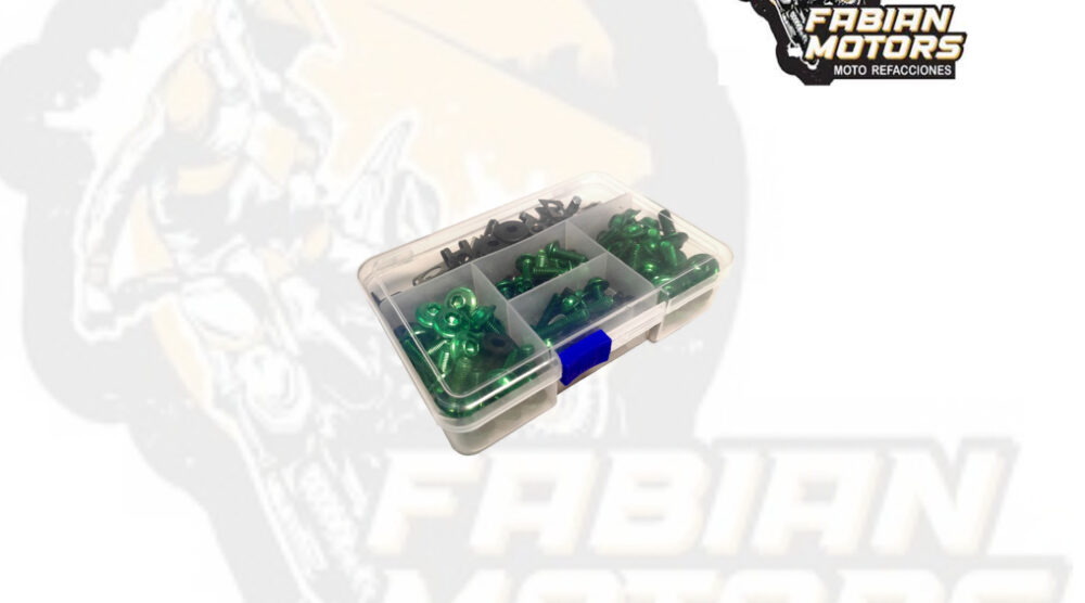 TORNILLOS UNIVERSALES VERDES (JUEGO)