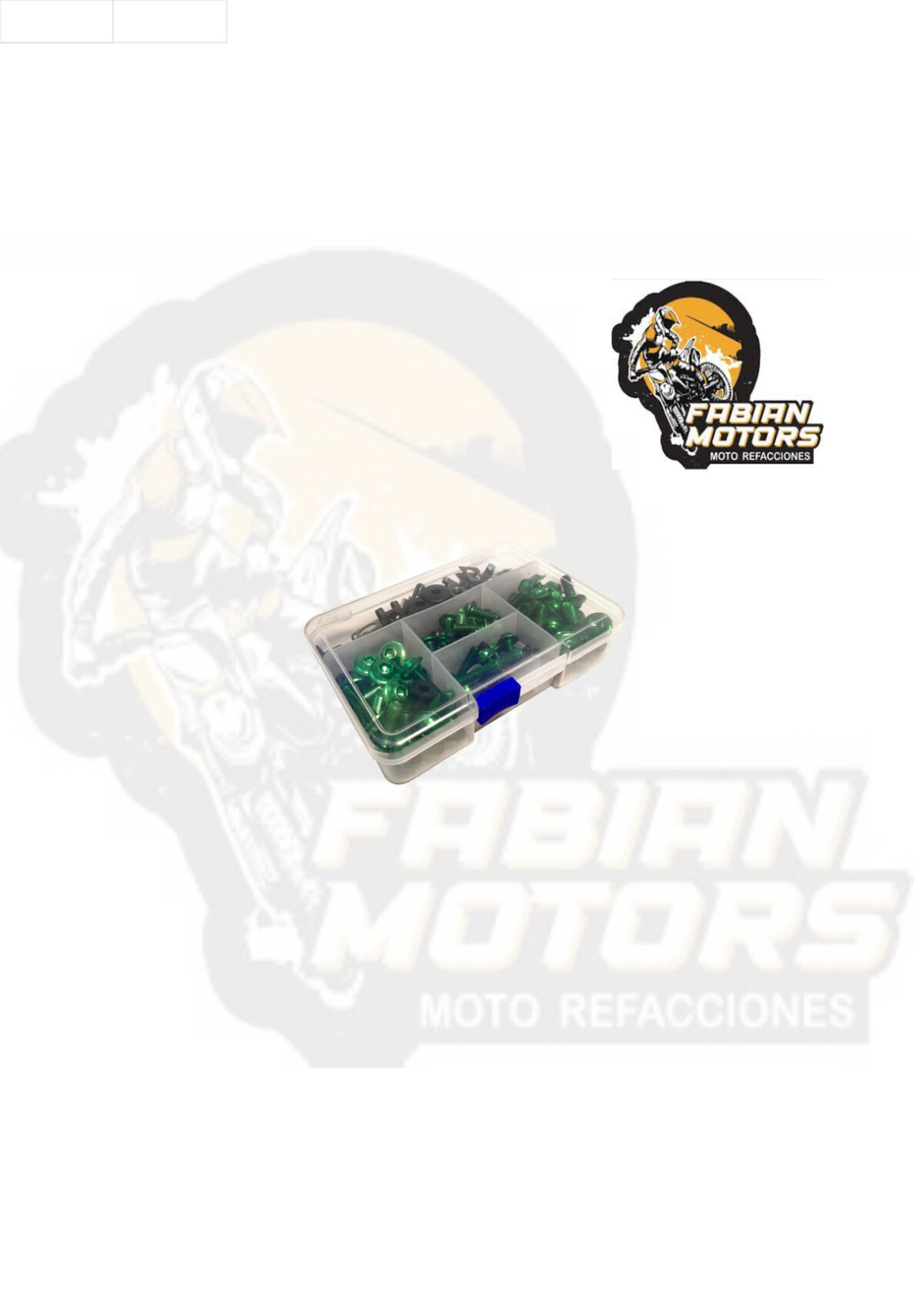 TORNILLOS UNIVERSALES VERDES (JUEGO)