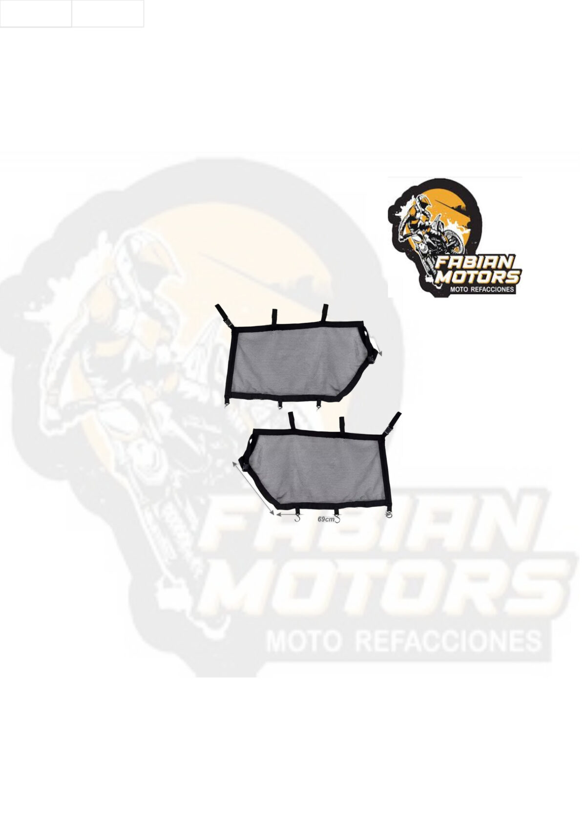 MALLA DE VENTANA TECHX2 P/ X3 (PAR)