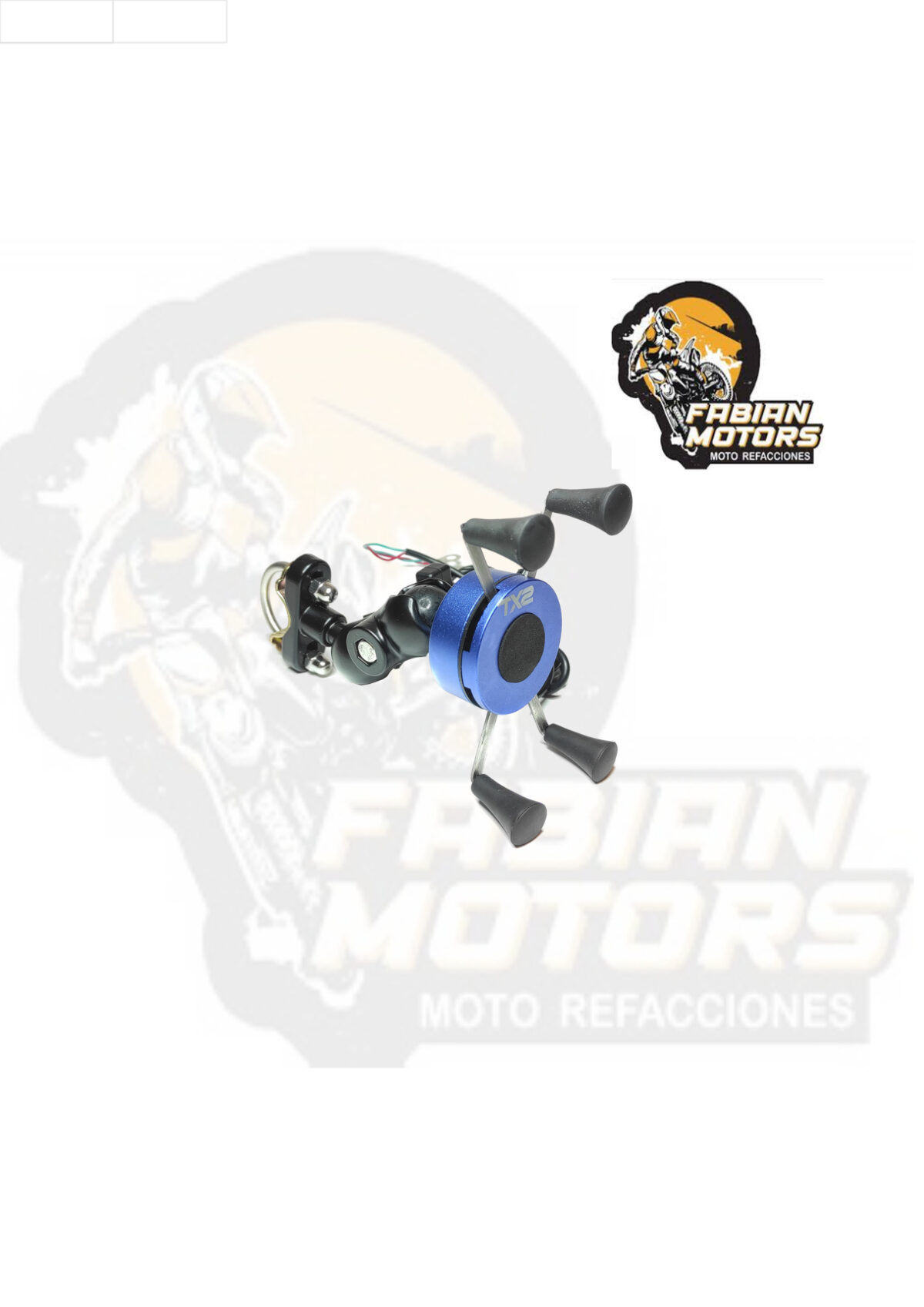 CARGADOR PARA CELULAR TECHX2 CON SOPORTE SGC 06-AZUL VOLTAJE DE ENTRADA: 12-24V, VOLTAJE DE SALIDA: 5V 2.1A
