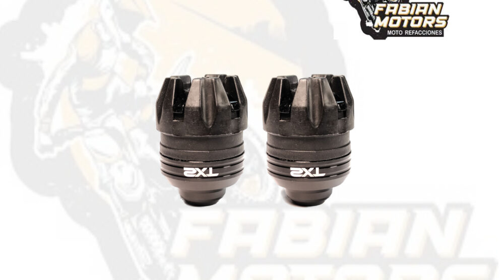 DESLIZADOR LATERAL EJE UNIVERSAL TECHX2 (SLIDER) NEGRO (JUEGO)