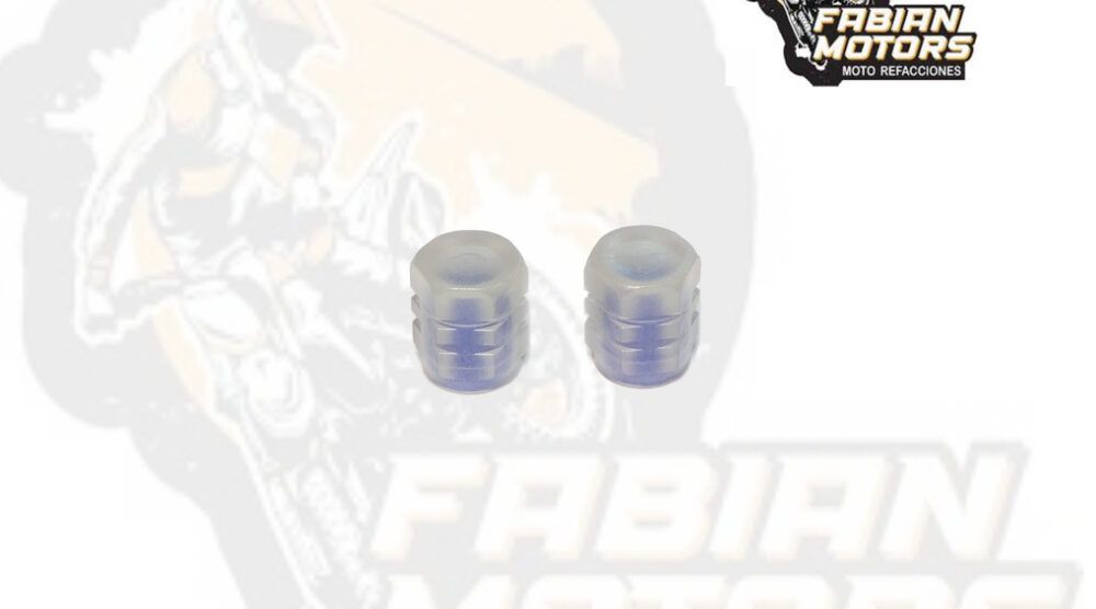 TAPON VALVULA UNIVERSAL AZUL FLUORESCENTE (PAR)