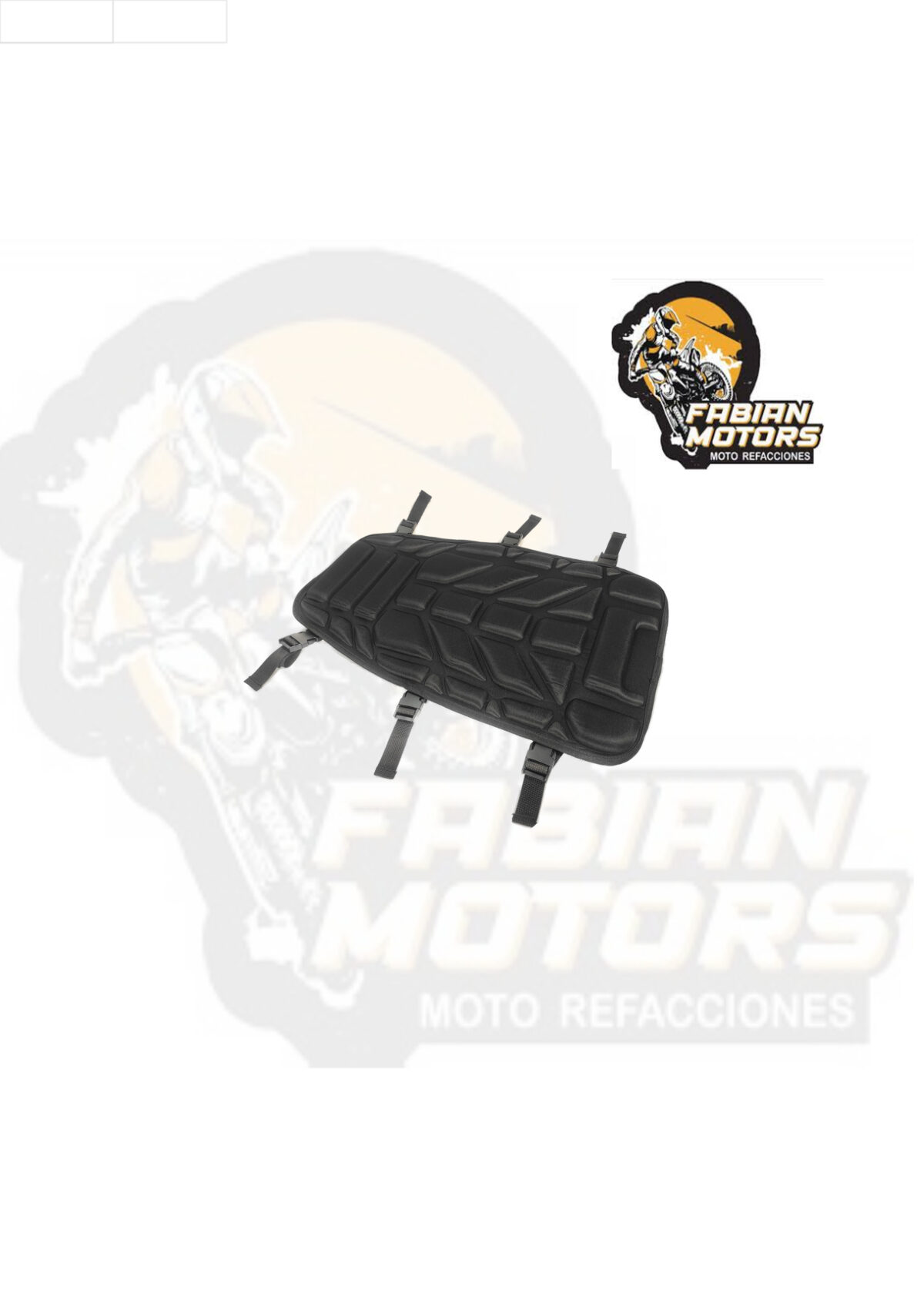 COJIN ASIENTO NEGRO PARA CUATRIMOTO UNIVERSAL (26cm X 61cm X 36.5cm)