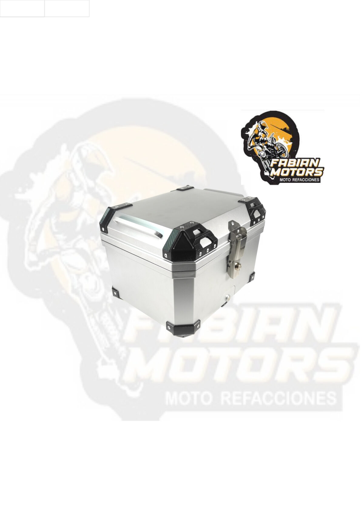 CAJUELA CUADRADA 45L PLASTICO TX2 PLATA HF45