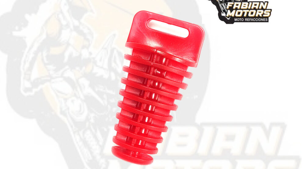 TAPON DE ESCAPE ROJO