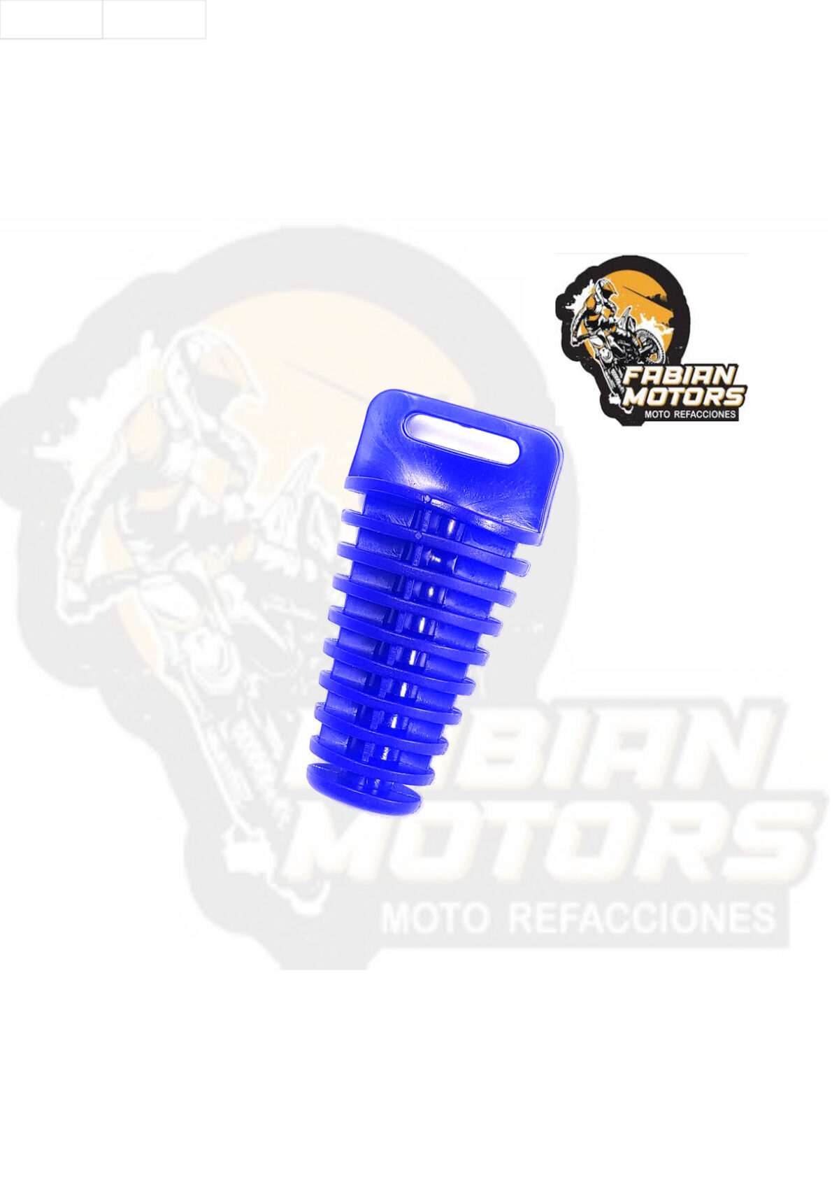TAPON DE ESCAPE AZUL
