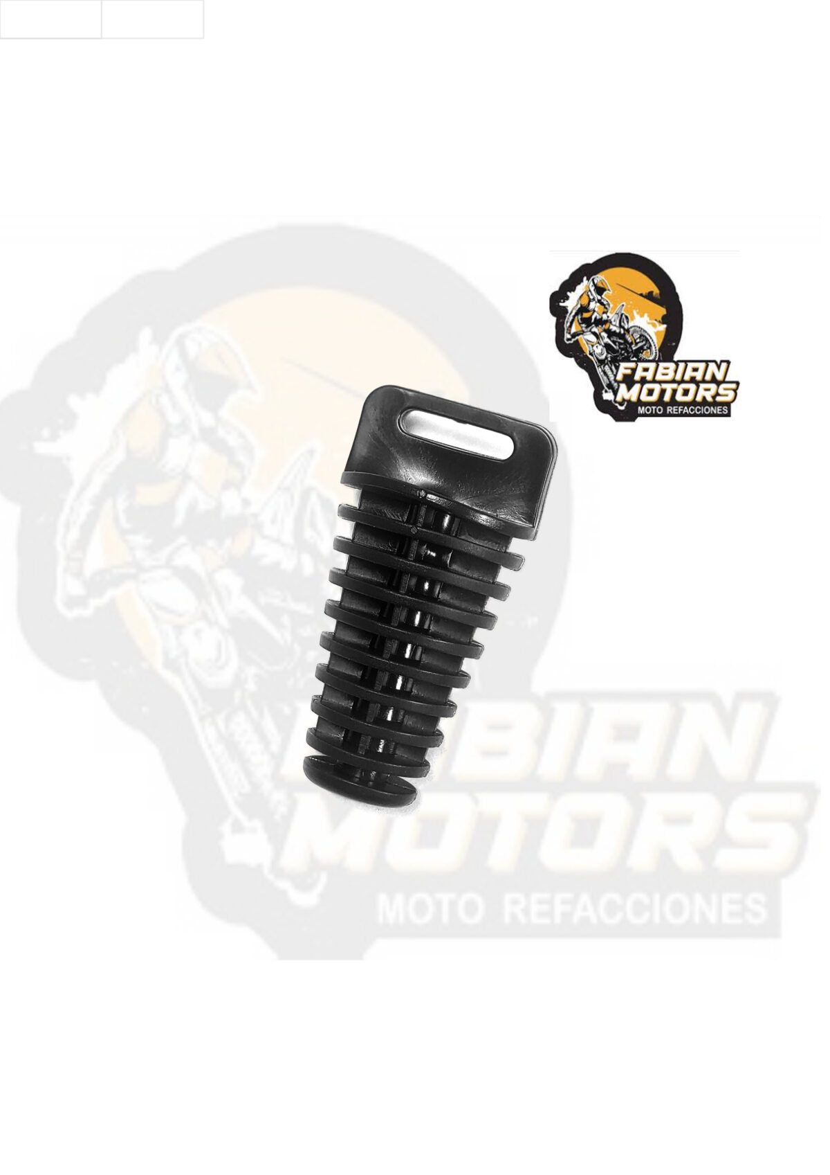 TAPON DE ESCAPE NEGRO