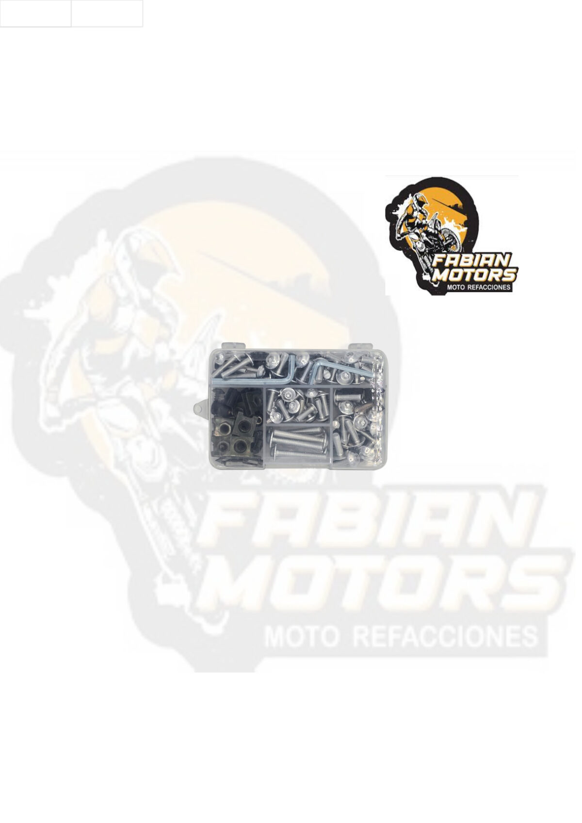 TORNILLOS UNIVERSALES PLATA (JUEGO) (196 PIEZAS)