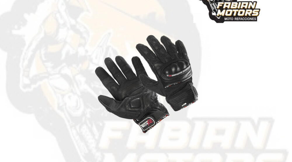 142-070070 GUANTE PARA MOTOCICLISTA TECHX2 SP-1484 NEGRO TALLA: EG (DE 1 A 4 PARES)