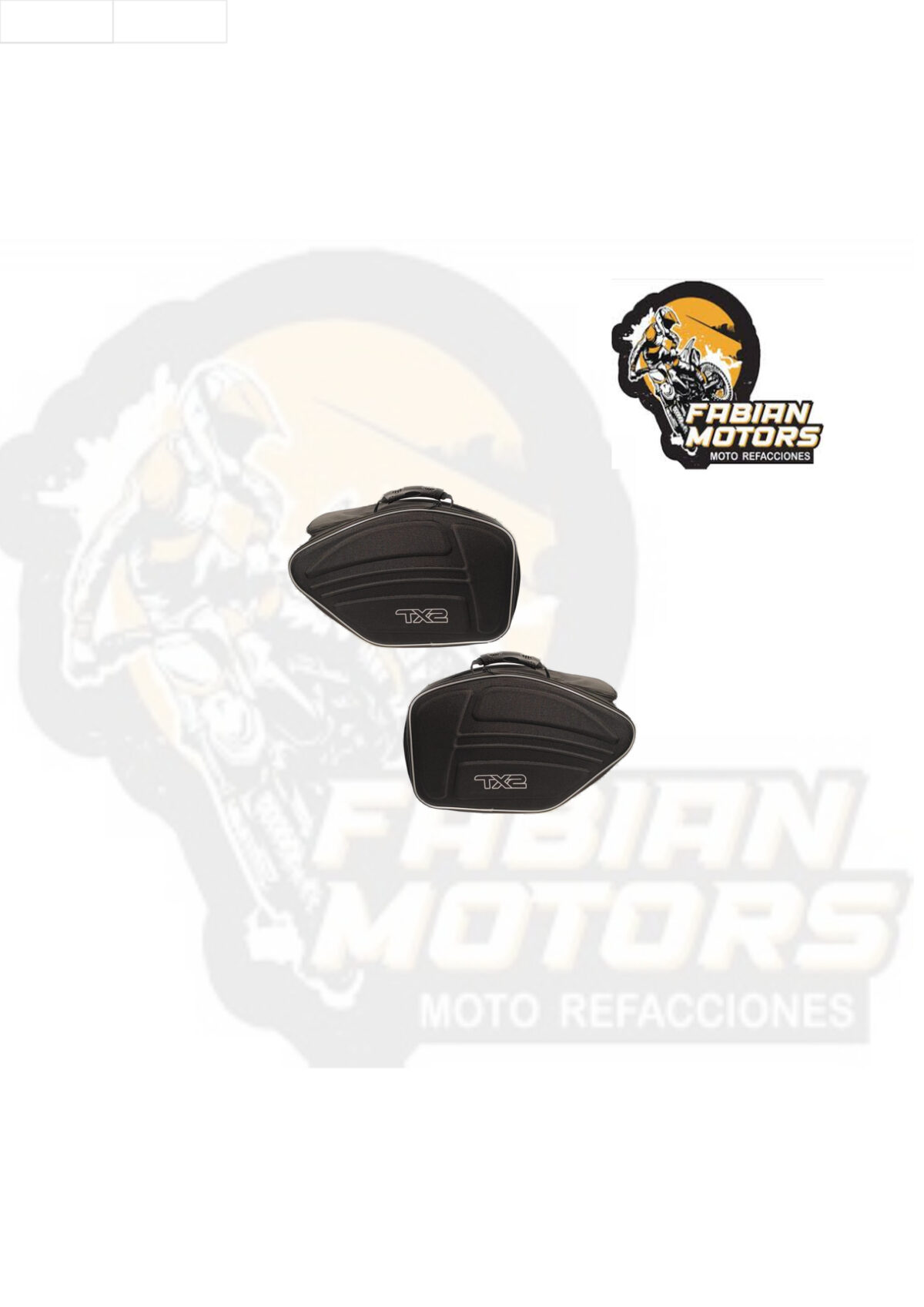 MALETAS LATERALES NEGRAS IMPERMEABLES TECHX2 40L JS21 (PAR)