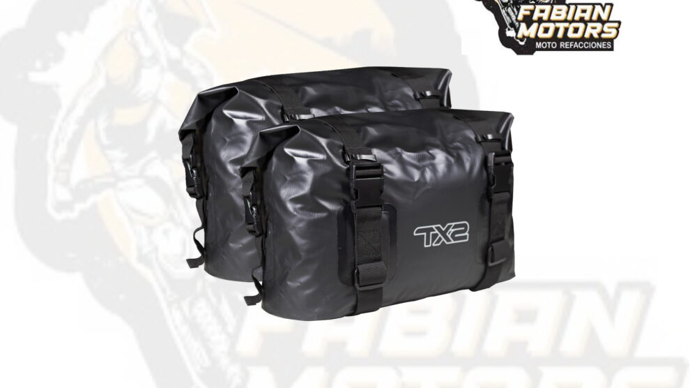 MALETA IMPERMEABLE TECHX2 DR08 NEGRA 25L