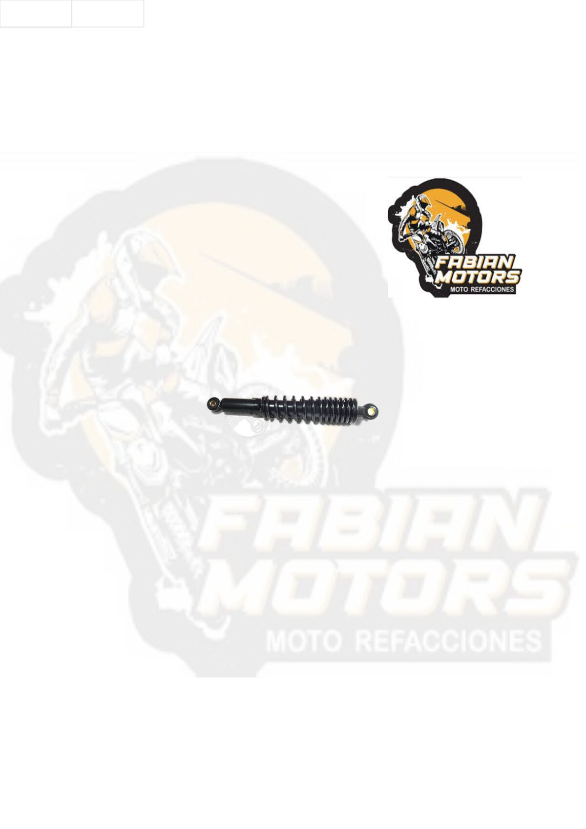 AMORTIGUADOR TRASERO NEGRO P/ 150Z (PIEZA)