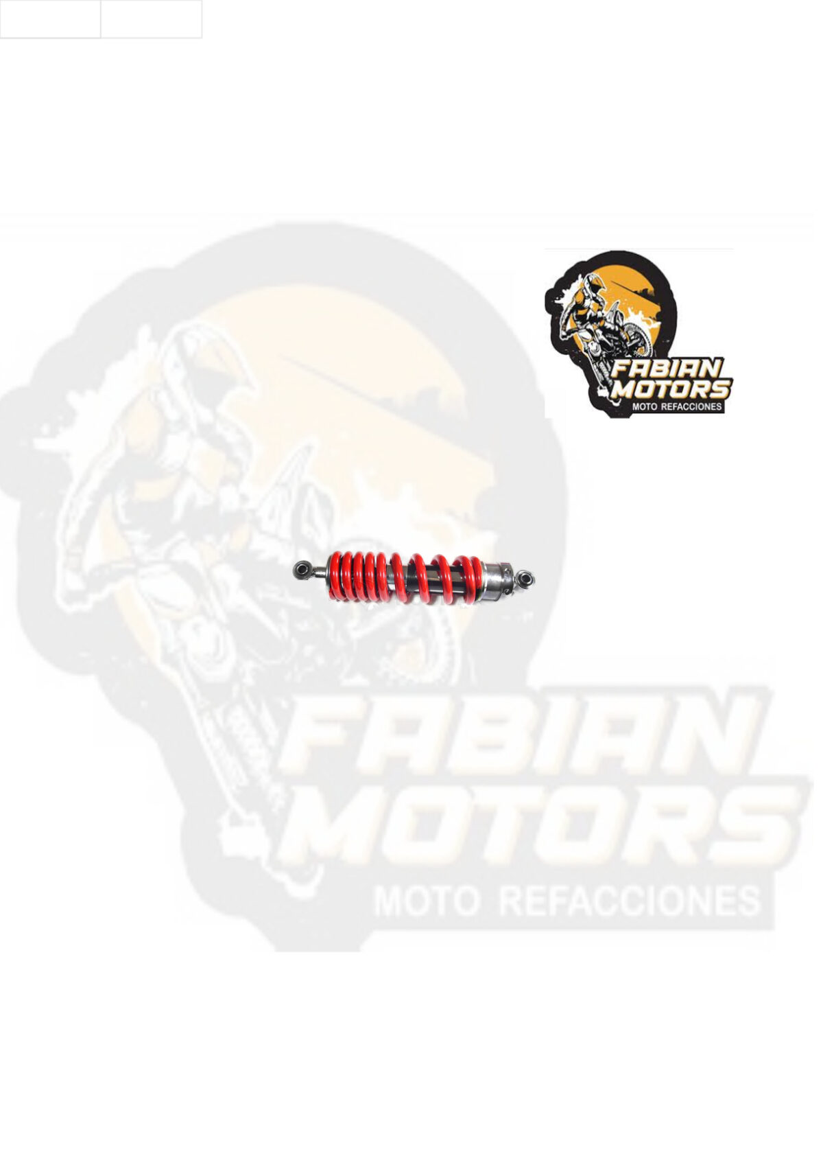 AMORTIGUADOR TRASERO ROJO P/ 250Z '17-'18 (PIEZA)