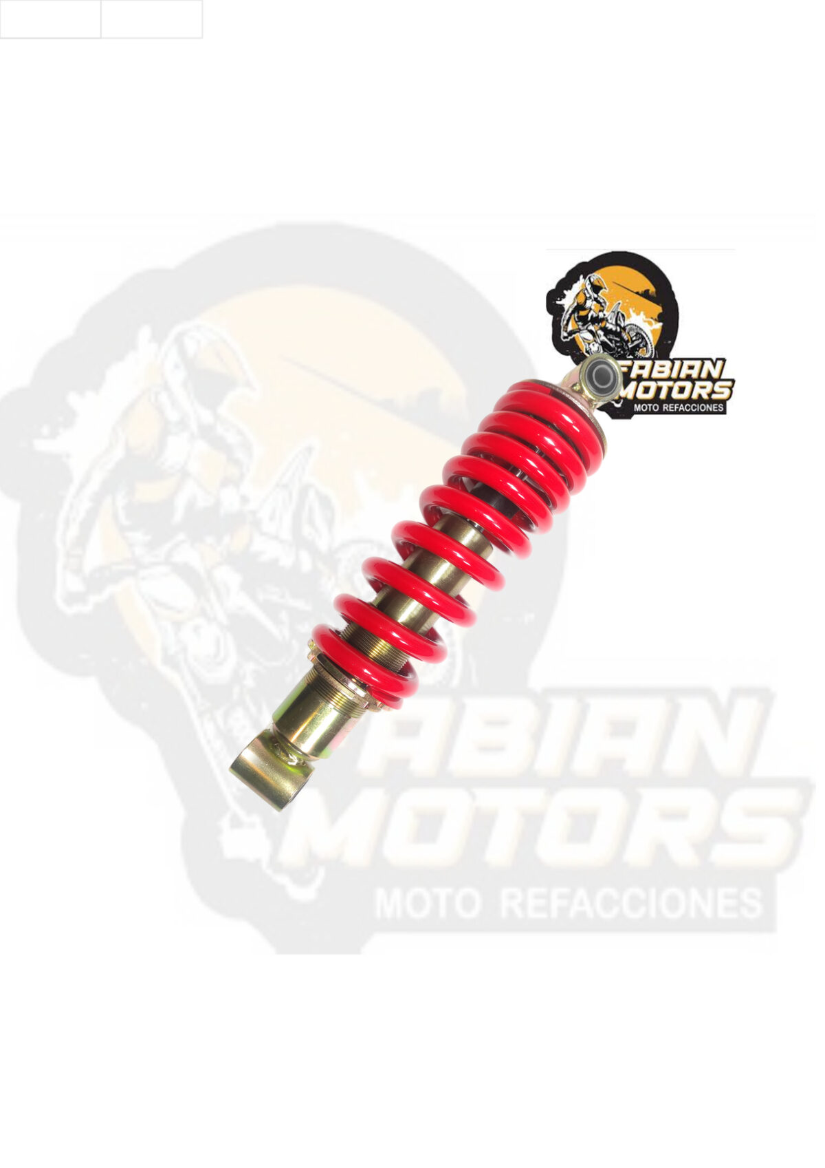 AMORTIGUADOR TRASERO ROJO P/ DM-250, P/ DM-300, P/ DM-250X (PIEZA)