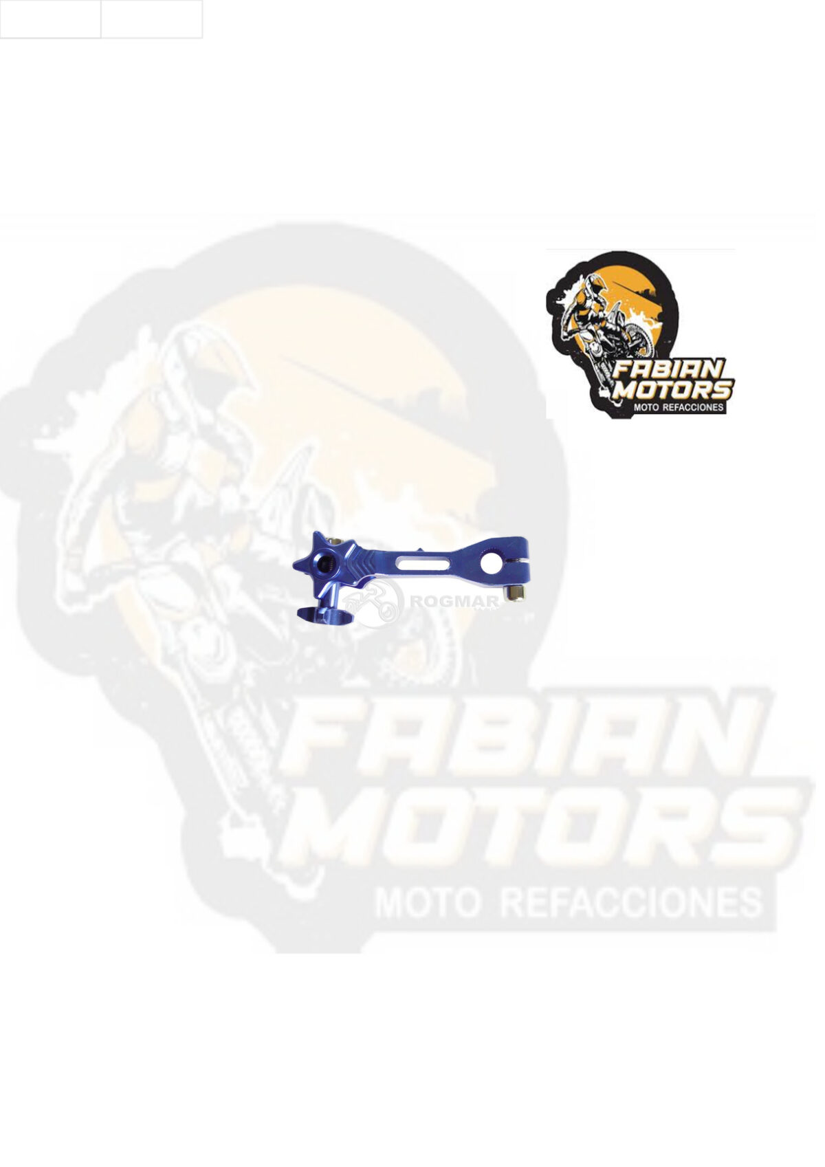 PALANCA PERNO MOVIL UNIVERSAL AZUL