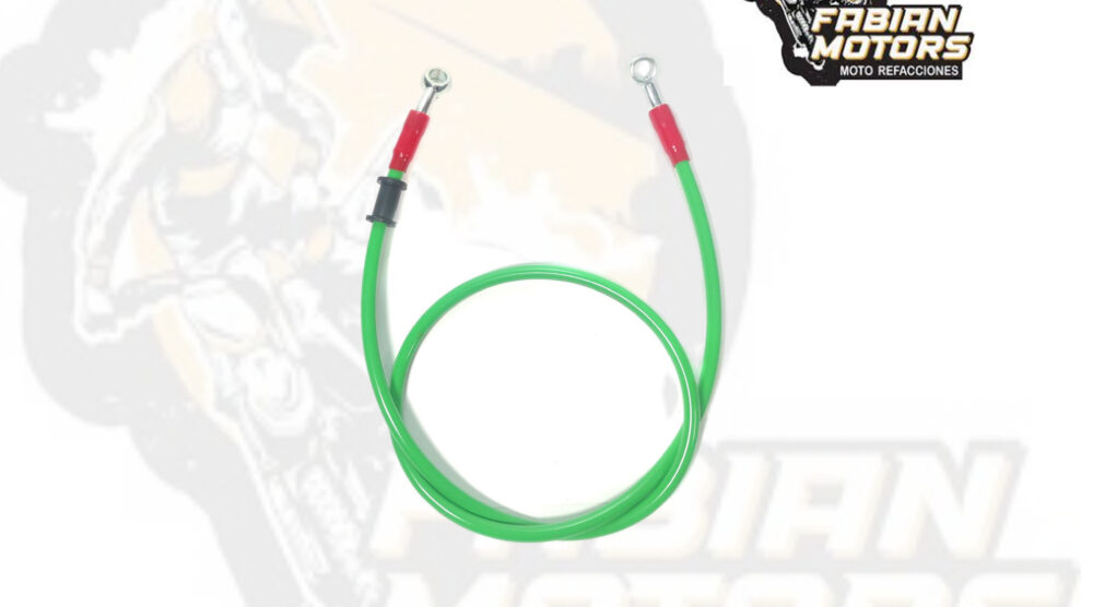 MANGUERA FRENO UNIVERSAL 1M VERDE/ROJO