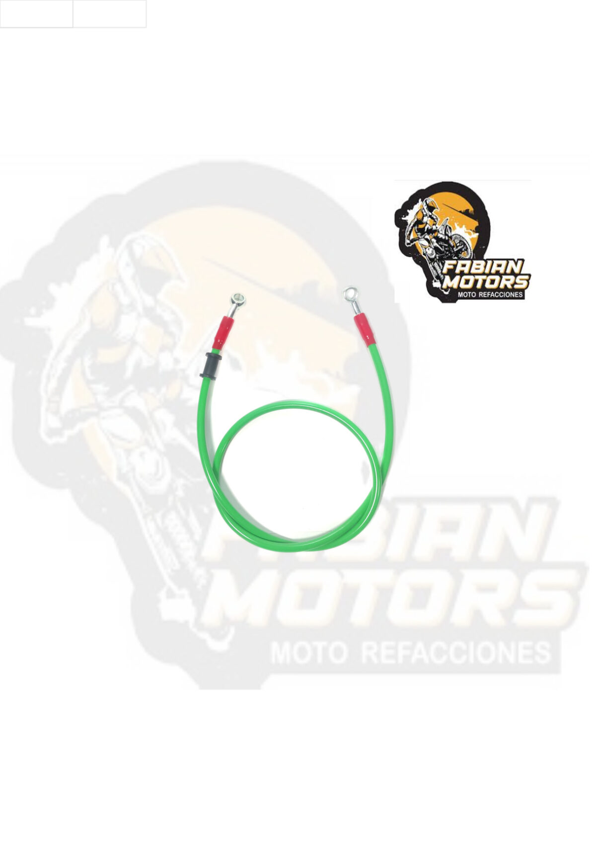 MANGUERA FRENO UNIVERSAL 1M VERDE/ROJO
