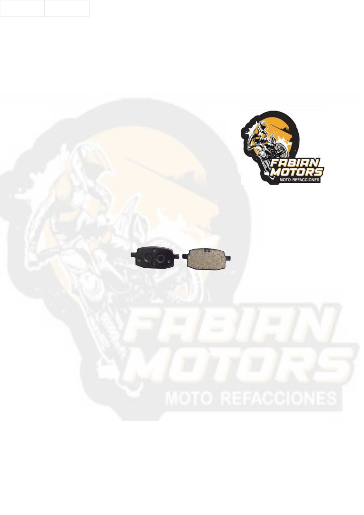 BALATAS ISK FRENO DISCO DELANTERAS P/ BWS-100/AXIS-90 (JUEGO) TWN