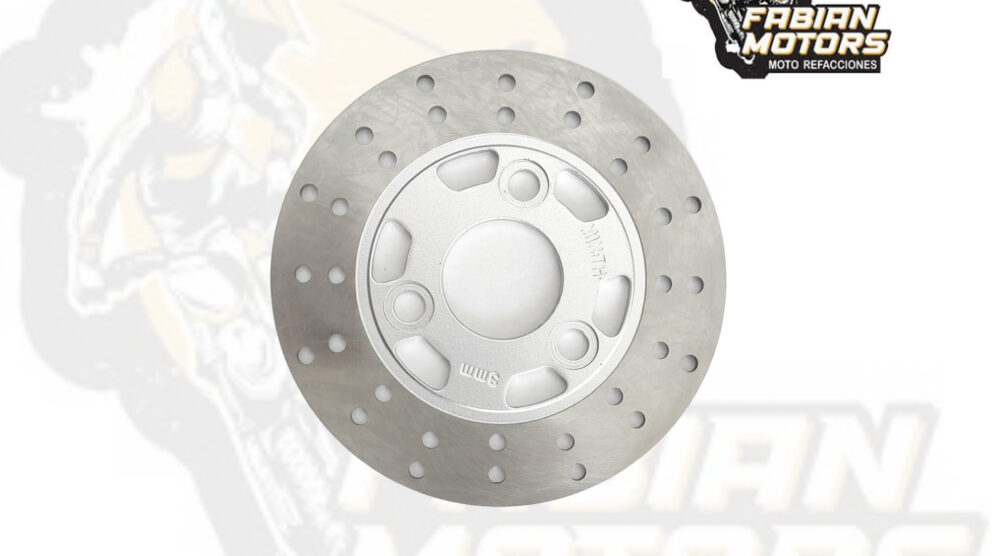 DISCO FRENO DELANTERO P/ BWS-100 TWN (PLATA)