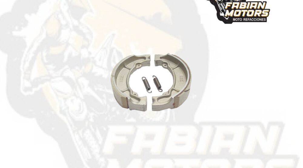 BALATAS ISK TRASERA C/RESORTES P/ RXZ-135/P/ PHANTOM-125/150 (JUEGO) TWN