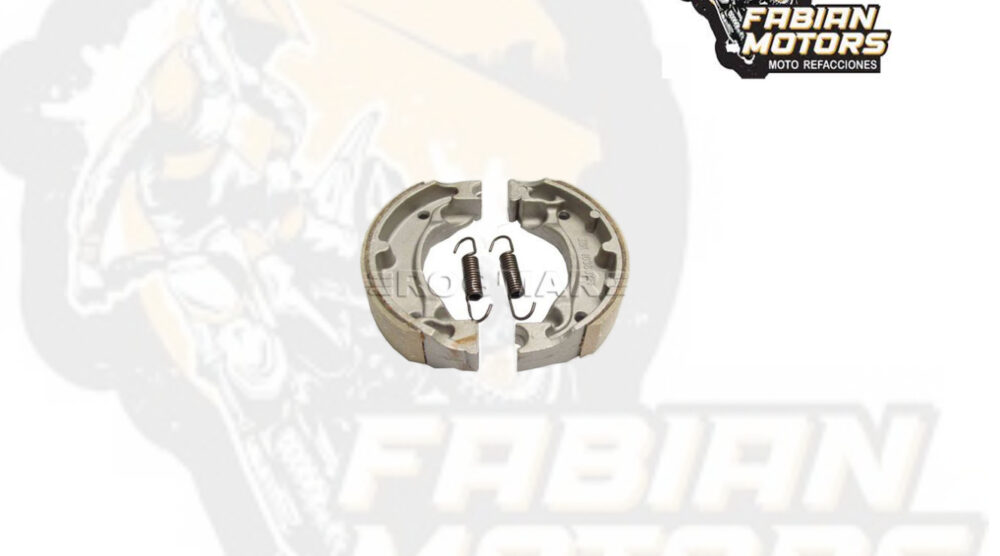 BALATAS ISK TRASERA C/RESORTES P/ CRYPTON-110/RX-115  (JUEGO) TWN