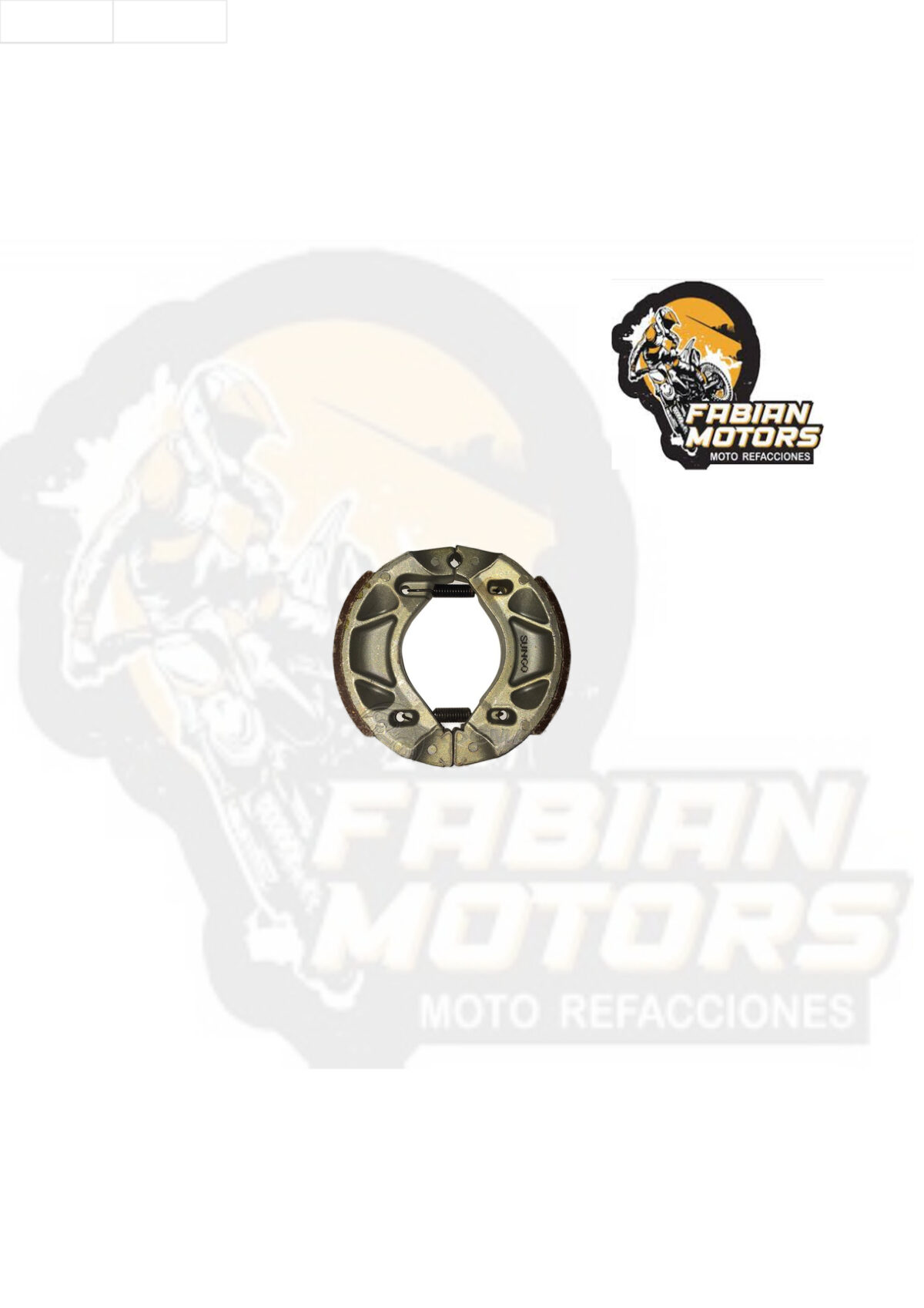 BALATAS SUNGO TRASERAS C/ RESORTES P/ CRYPTON T-110  '13 (JUEGO)