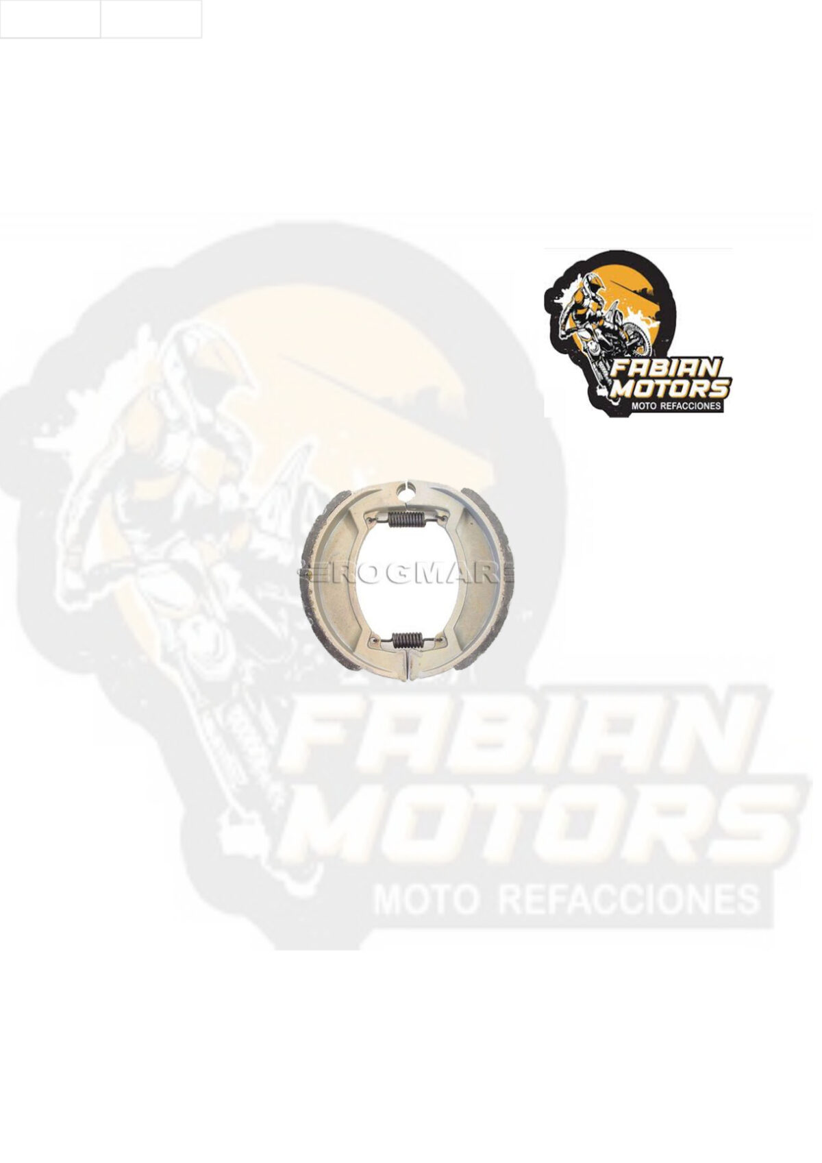 BALATAS OMOTO TRASERA C/ RESORTES P/ ZIP-50 (JUEGO)