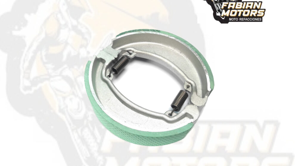 BALATAS TRASERA C/ RESORTES P/ FT-150 PASTA VERDE (JUEGO)