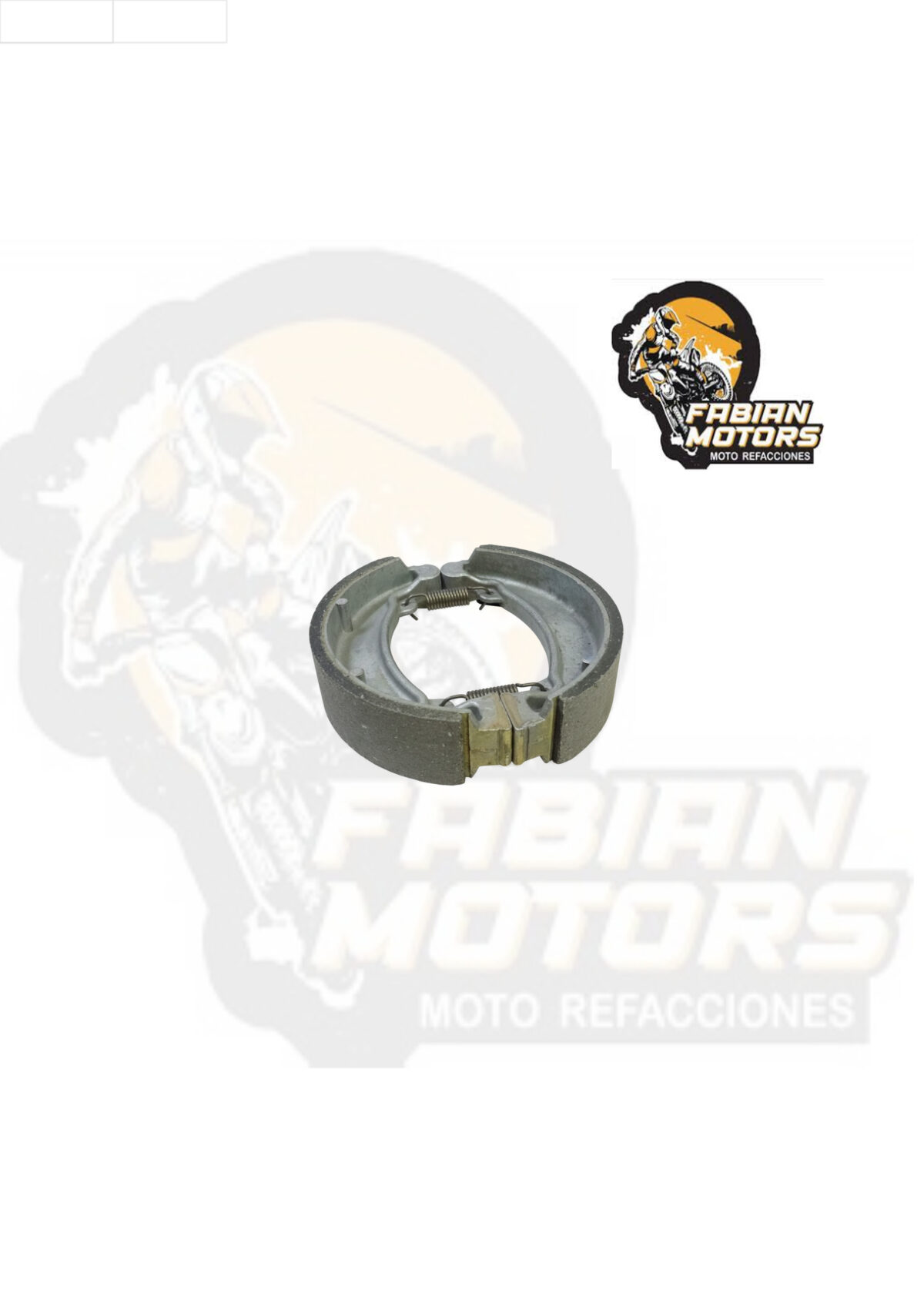 BALATAS TRASERA C/ RESORTES P/ FT-150 '06-'13, P/ RC-150 '09-'17, P/ DM-150 '10-'19, P/ TC-250 '15-'19, P/ FT-150 GT '11-'14, P/ FT-150G '16-'23 (JUEGO)