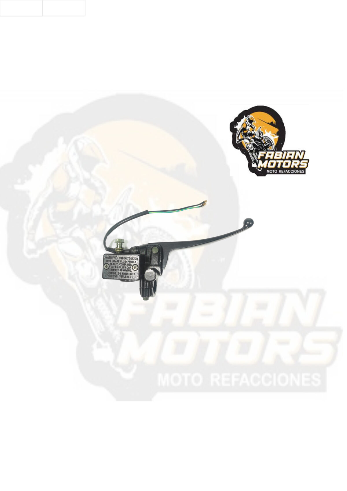 BOMBA DE FRENO CON MANIJA P/ WS-150