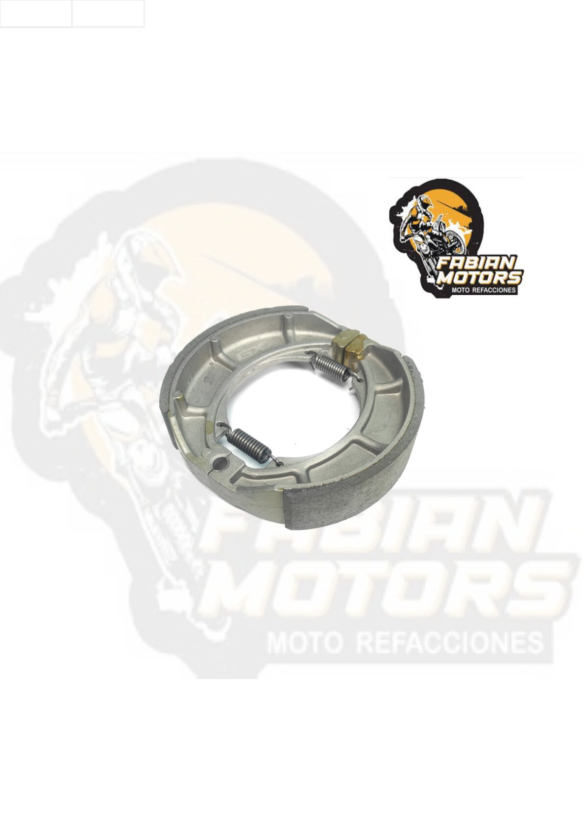 BALATAS TRASERAS C/ RESORTES P/ GIXXER-150 (JUEGO)