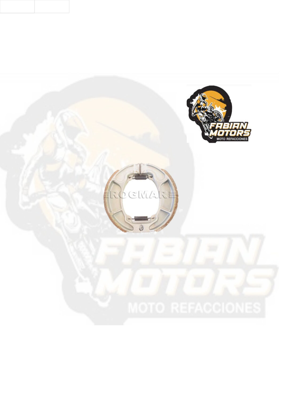 BALATAS TRASERAS C/ RESORTES P/ GN-125/EN-125 HU (JUEGO)