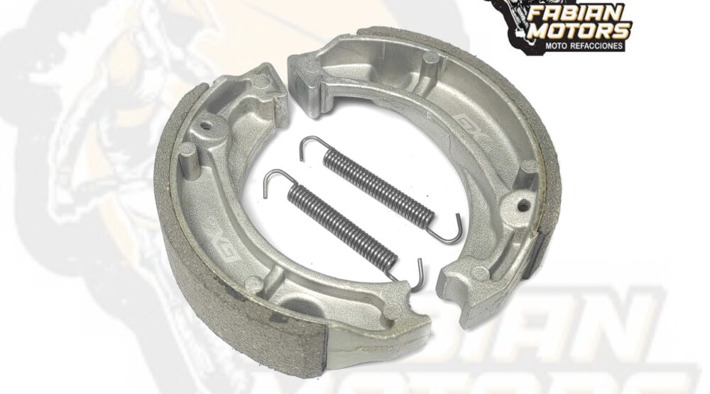 BALATAS TRASERAS/DELANTERAS C/ RESORTES P/ CT-125, P/ C-90, P/ XR-150L (JUEGO)