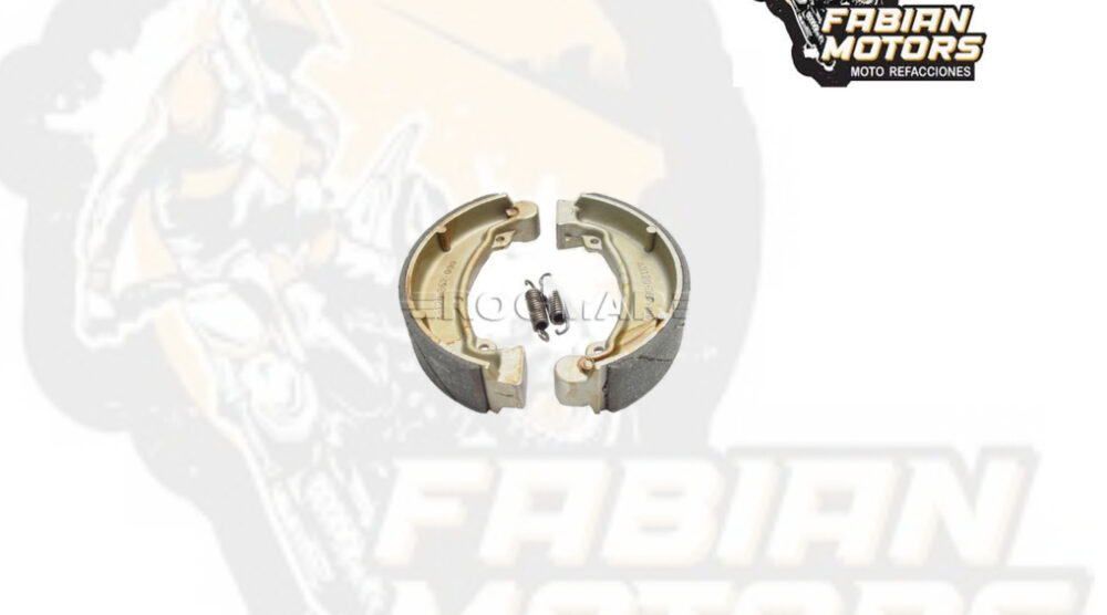 BALATAS ISK TRASERA C/ RESORTES P/ CB-250 (JUEGO) TWN