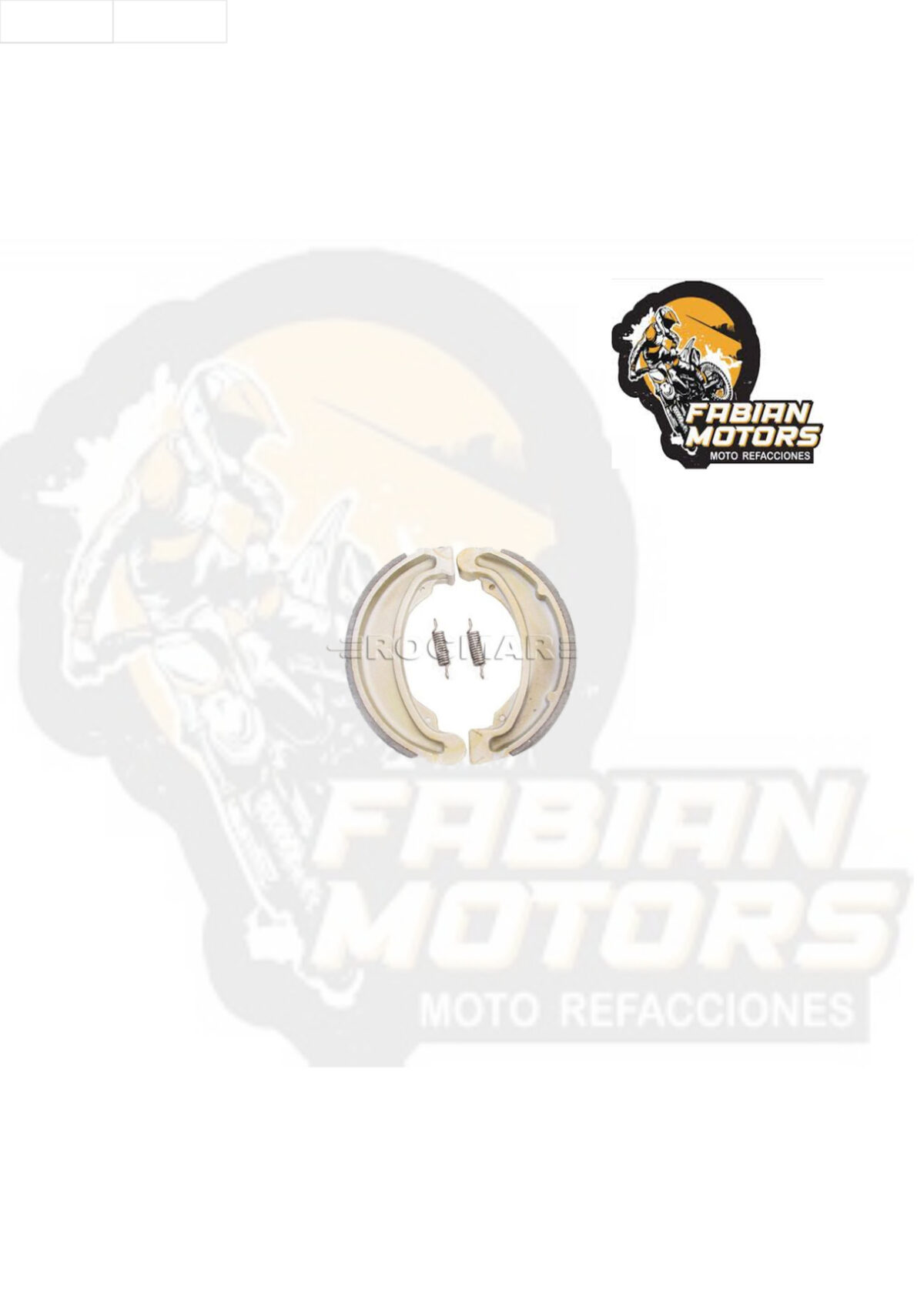 BALATAS ISK DELANTERAS C/ RESORTES P/ CB-250 (JUEGO) TWN