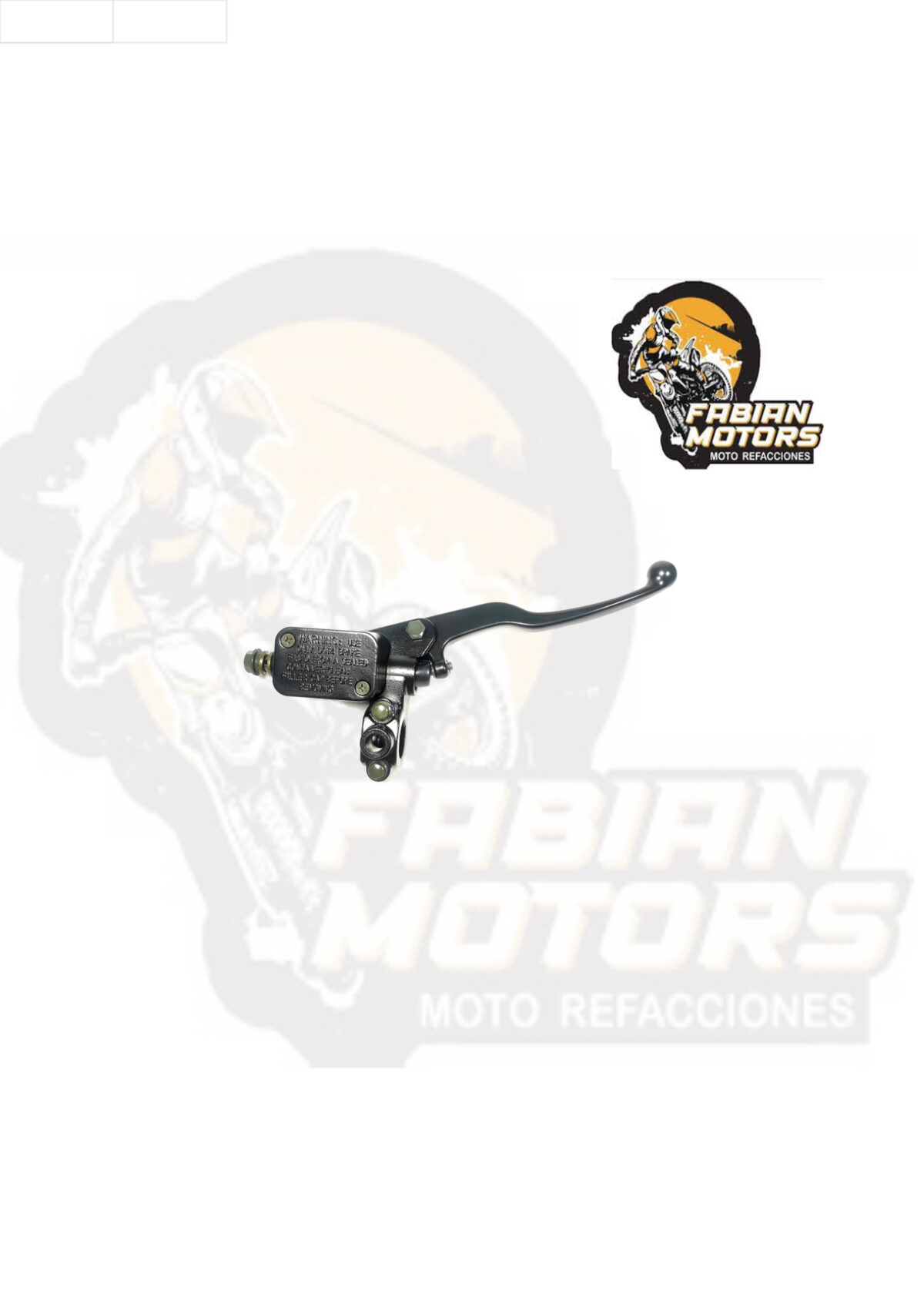 BOMBA DE FRENO CON MANIJA P/ NS200