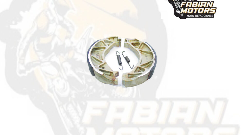 BALATAS ISK TRASERA C/RESORTES P/ BWS-125 (JUEGO) TWN