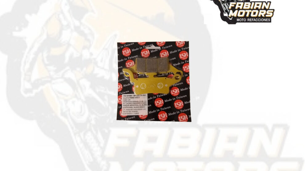 BALATAS ISK FRENO DISCO DELANTERAS P/ BWS-125 (JUEGO) TWN