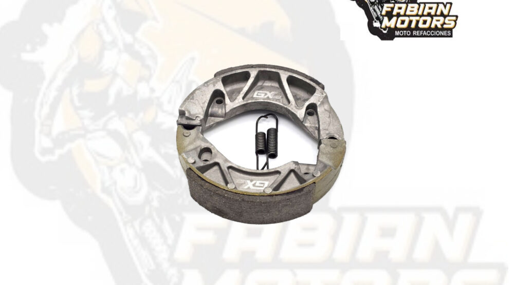 BALATAS TRASERAS C/ RESORTES P/ RAYZ-115 (113cc) (JUEGO)