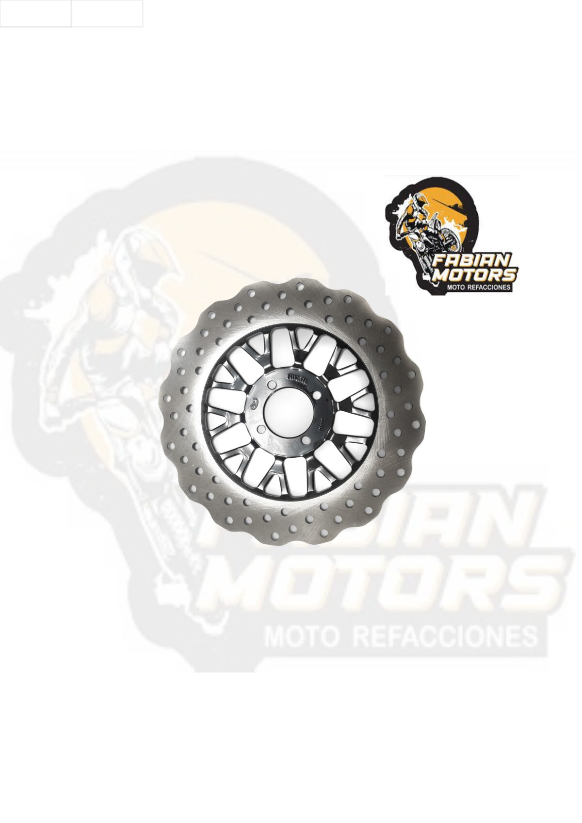 DISCO FRENO DELANTERO NEGRO P/ DM-150 ROJA '18-'21