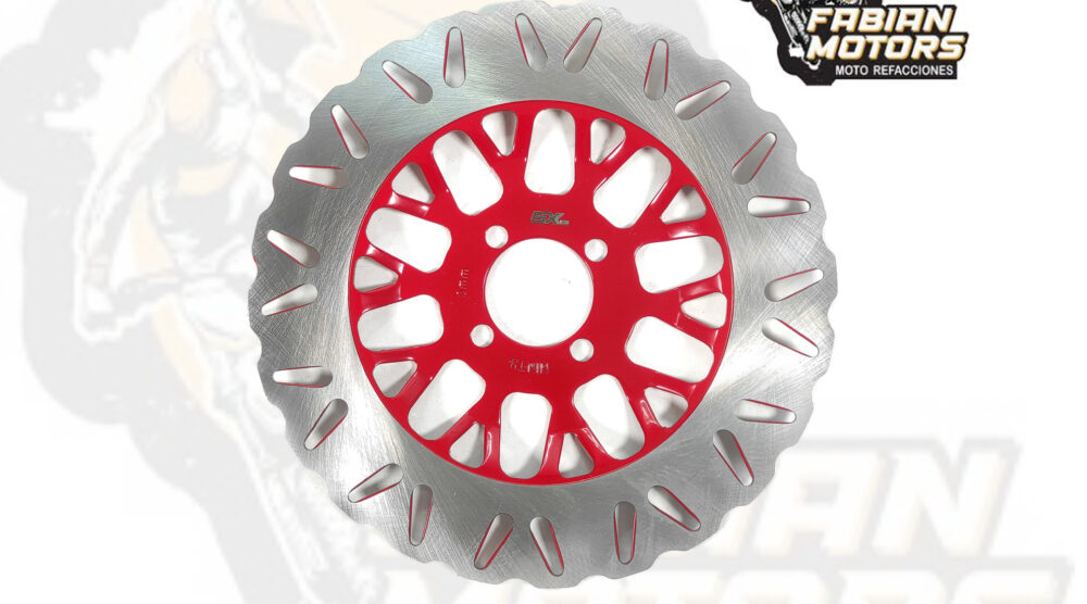 DISCO FRENO DELANTERO P/ DM-150 ROJA 18-20