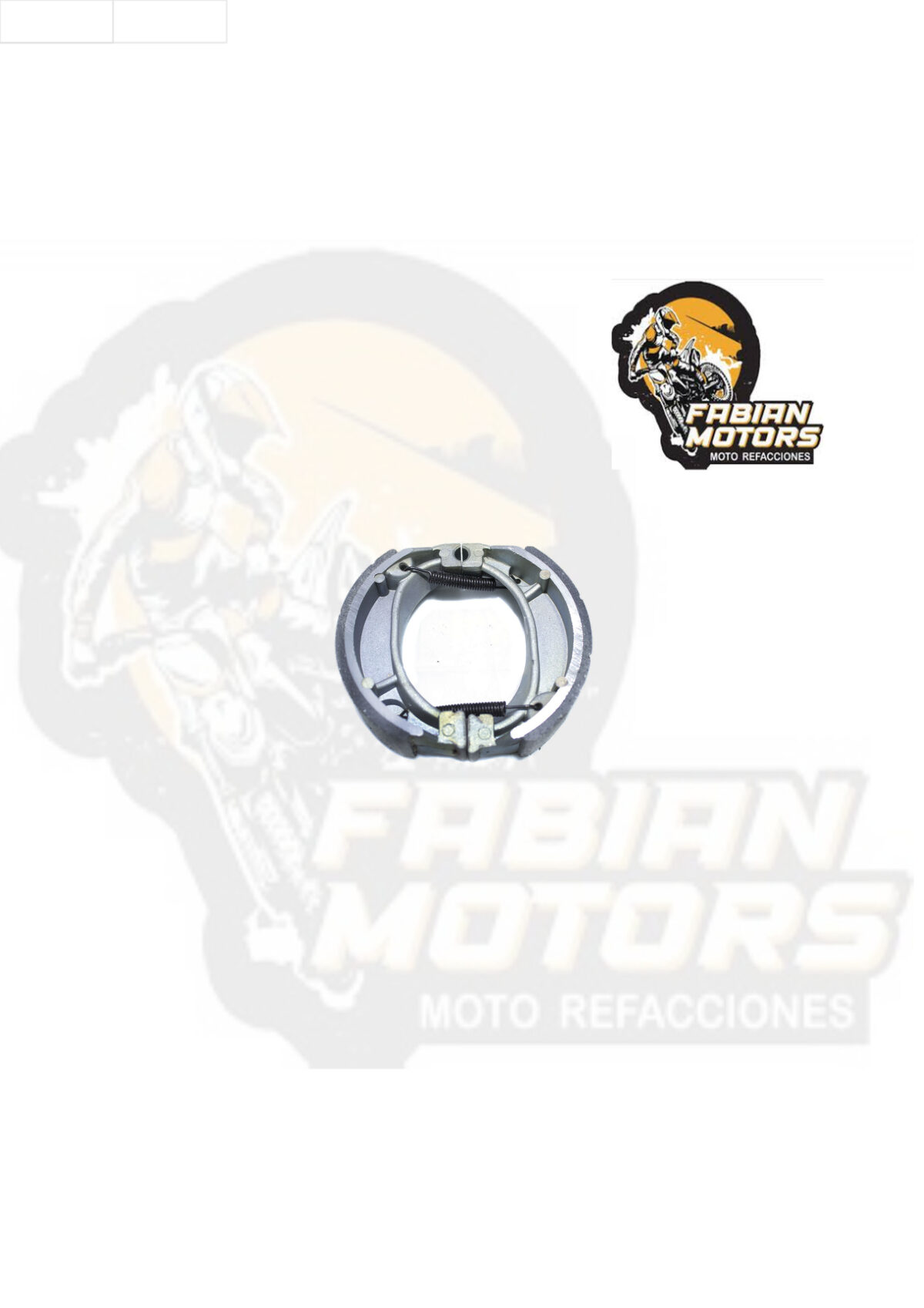 BALATAS OMOTO TRASERAS C/ RESORTES P/ CB1 (JUEGO)
