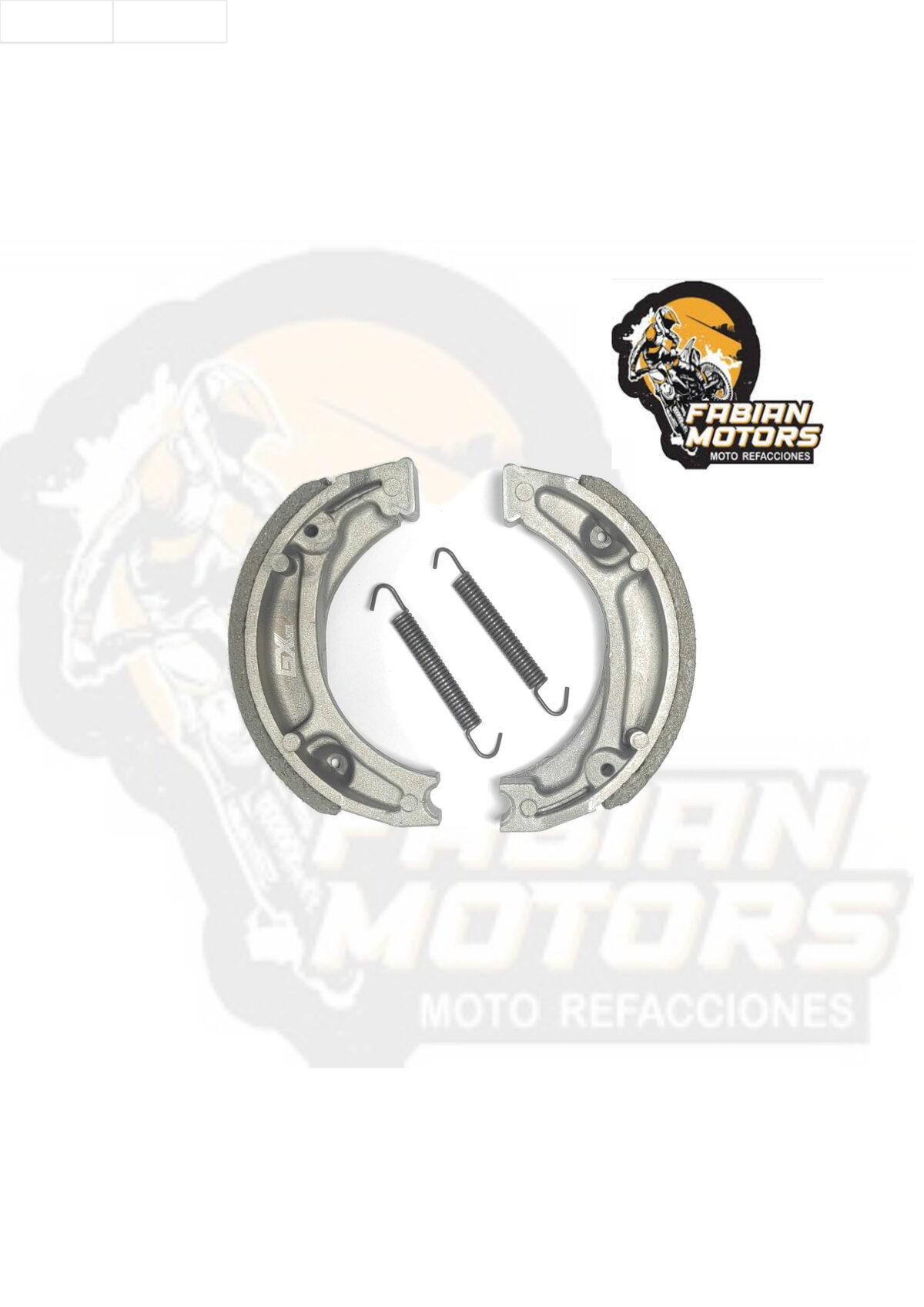 BALATAS TRASERAS C/ RESORTES P/ CB1 (JUEGO)