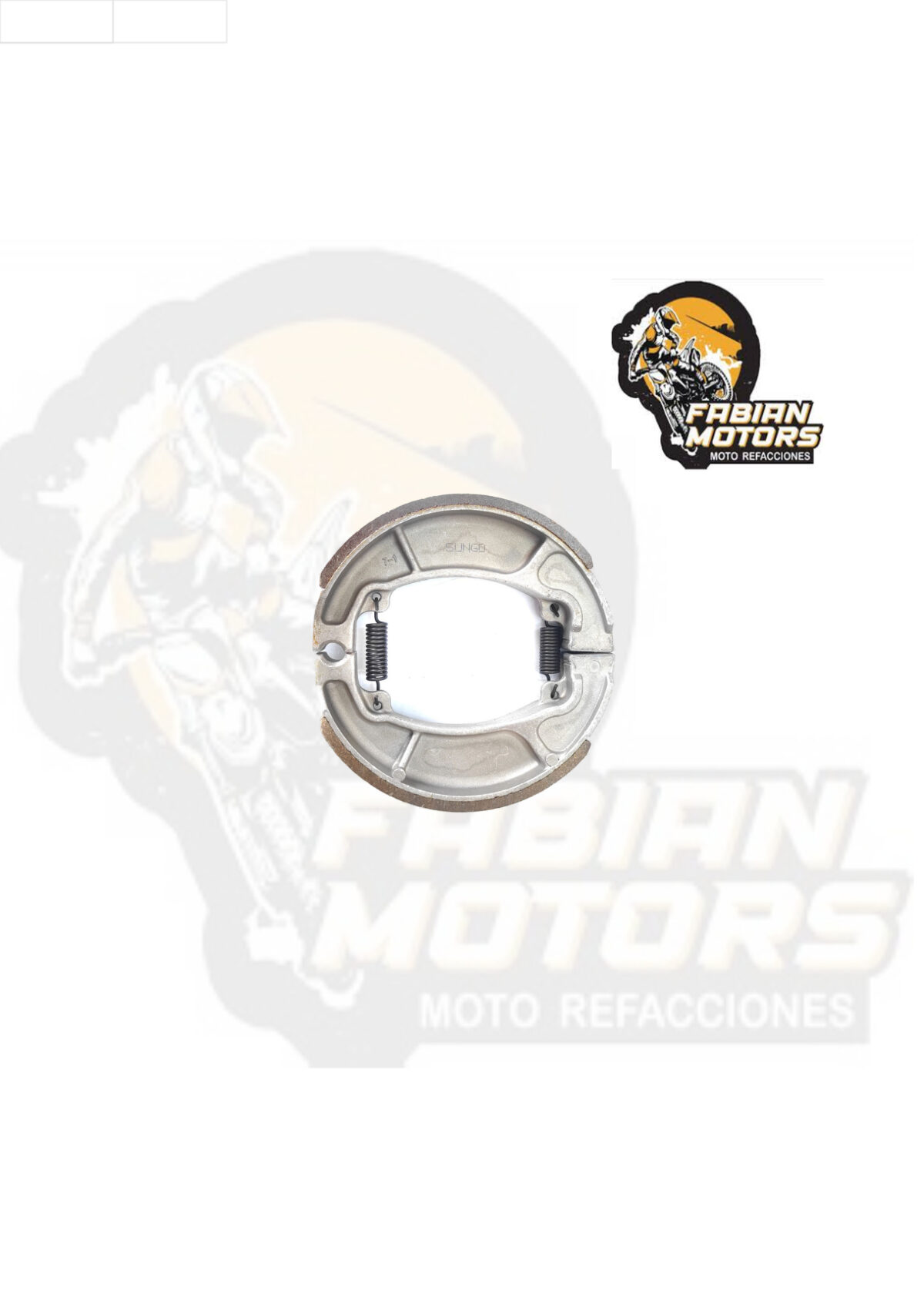 BALATAS SUNGO TRASERA/DELANTERA C/ RESORTES SUNGO P/ DIO-110 (JUEGO)